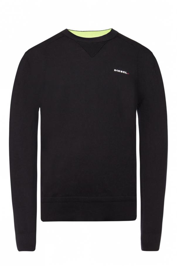 diesel logo sweater